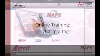 09  Quick Start  Alarm a tag [upl. by Tacy]