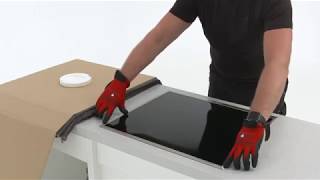 How to install your AEG Induction Hob  Worktop installation [upl. by Cleon]