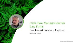 Cash Flow Management for Law Firms  Problems amp Solutions Explored  Webinar [upl. by Booze74]