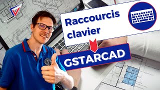 Raccourcis clavier sur GstarCAD [upl. by Roseann]