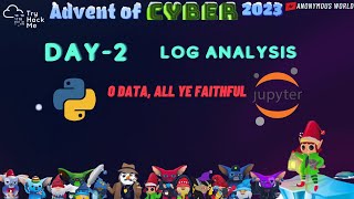 Advent Of Cyber 2023 Day 2 Walkthrough  Log Analysis  TryHackMe [upl. by Zetnod788]