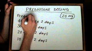 Community Pharmacy Prescriptions II Prednisone Dosing [upl. by Kylah]