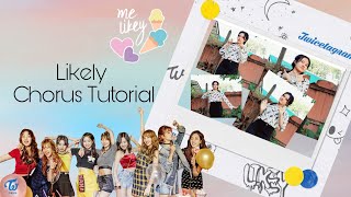 P1 Twice  Likey chorus part dance tutorial [upl. by Kurtzman]