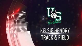 Canada West Hall of Fame Kelsie Hendry TF  Studentathlete [upl. by Wolfgram140]