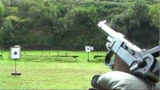 Shooting Luger P08 Parabellum 9mm Luger WWII pistol  Gs HD Gun Show [upl. by Akerley412]