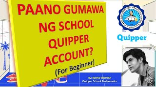 Paano Gumawa ng Quipper Account [upl. by Anenahs543]