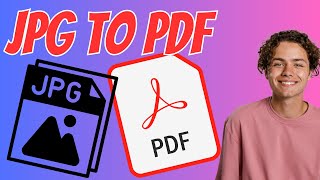 How to Convert JPG Image to PDF File  Photo to PDF Converter [upl. by Leile]