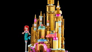 LEGO Disney Princess mini Disney Ariels Castle review [upl. by Lorrad]