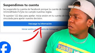 Que hacer si Bloquearon mi cuenta de Facebook Todo lo que hice Solución [upl. by Damiani]