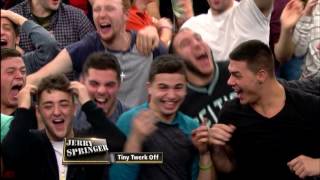 Audience Loses It The Jerry Springer Show [upl. by Noiro]