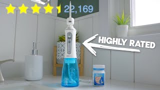 I Tried One of the MOST REVIEWED Water Flossers on Amazon  H2Ofloss Review [upl. by Colbert]