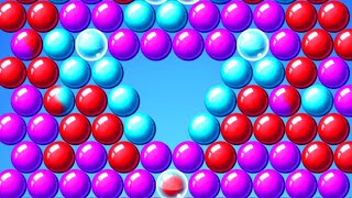 Bubble shooter game🎮 part36 bubble shooting [upl. by Knorring928]