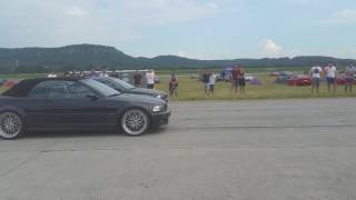 BMW e46 330ciA vs 330ci  M3 kariserie Big Meeting 2016 [upl. by Broderic]