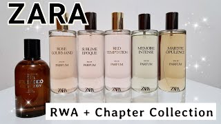 ZARA RWA  CHAPTER COLLECTION PERFUMES  ZARA fragrance haul part 1  Janice Ariz [upl. by Cony]