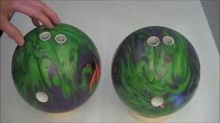 Effect of Pin Placement in a Bowling Ball [upl. by Donough]