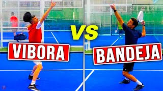 BANDEJA vs VIBORA WHICH TO USE AND WHEN  the4Set [upl. by Gean292]