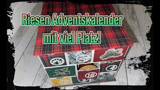 Kaffeekapseln Adventskalender basteln mit Papier von Action Weihnachten Gesvhenkidee [upl. by Netsreik]