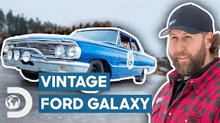 Ford Galaxy Transformed Into Vintage Rally Car With HandPainted Lettering  Roadworthy Rescues [upl. by Kcirddec]