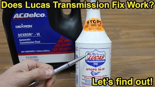 Does Lucas Transmission Fix Work Lets find out [upl. by Otila]