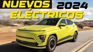 MEJORES Autos eléctricos que llegan en 2024 [upl. by Wernda838]