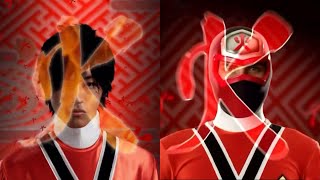 SS x PR Shinkenger vs Samurai Henshin [upl. by Oal363]