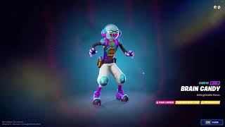 Brain Candy Emote in Fortnite Chapter 3 Season 1 Battle Pass [upl. by Zina]