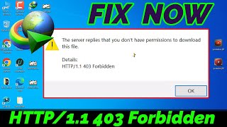 🚀 The Ultimate IDM 403 Forbidden Error Fix Works in 2024 [upl. by Einreb]