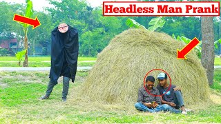 New Viral Headless Prank2022So Funny Reaction on public by sutton Prank TV [upl. by Snow]