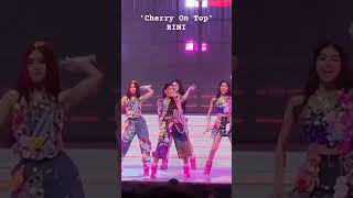 BINI performs Cherry On Top  BINIverse Concert bini biniverseconcert cherryontop ppop [upl. by Zebulon]