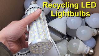 Recycling LED Lights [upl. by Ydrah]