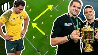 TWICE in a Row New Zealand vs Australia  Rugby World Cup Highlights [upl. by Lorant]