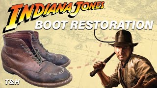 Indiana Jones Boot Restoration [upl. by Anawik]