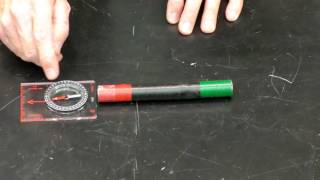 Magnetic Field Demo Bar Magnet [upl. by Gillmore]