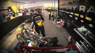 2014 YOSHIMURA SUZUKI FACTORY RACING  PHOENIX SX TIME ELAPSE [upl. by Naus]