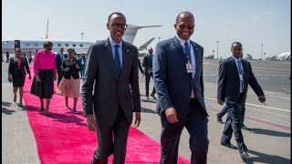 28TH AU SUMMIT KAGAME ARRIVES IN ETHIOPIA [upl. by Marduk]