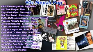 90s Nepali Old Pop Songs Collection Vol1 [upl. by Kerin]