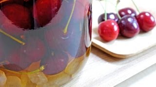 Cherry Brandy or Brandy Cherries チェリーブランデー あるいは ブランデーチェリー [upl. by Henley]