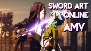 【AMV】Sinon Vs Kirito Sword Art Online 2 [upl. by Mercuri]