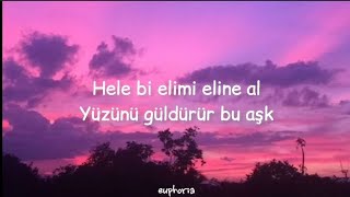 alişan  hele bi sözlerilyrics hele bi elimi eline al [upl. by Yelats783]