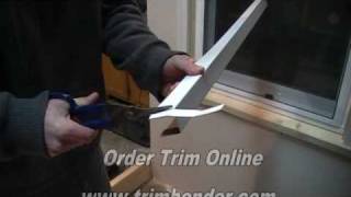 How to cover a window sill [upl. by Cadmarr]