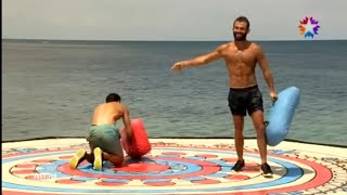 quotSurvivor 2014 Ünlüler Gönüllüler 10Bölüm Yastık Oyunu Full HD İzlequot [upl. by Nalyt]