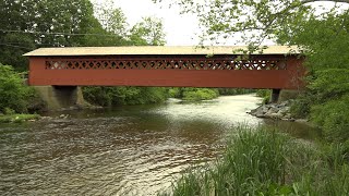 Historic Covered Bridges of Vermont  Connecting Point [upl. by Cathi]