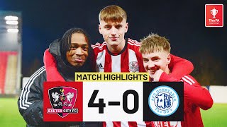 Highlights Exeter City U18 4 AFC Dunstable U18 0  Exeter City Football Club [upl. by Farah105]