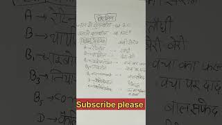 Vitamin kisme paya jata hai  Vitamin foods list in hindi  vitamin short allvitamin [upl. by Richmond]