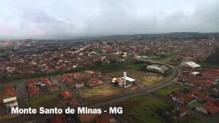 Monte Santo de Minas Vista do Alto  Dji Phantom 3 [upl. by Perice72]