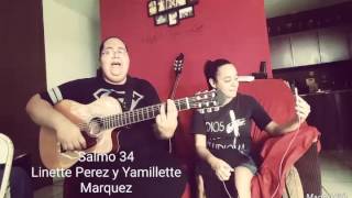 Salmo 34 guitar cover con mi amiga linette [upl. by Lainahtan]