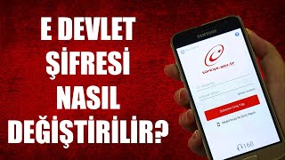 E DEVLET ŞİFRESİ NASIL DEĞİŞTİRİLİR [upl. by Harshman]