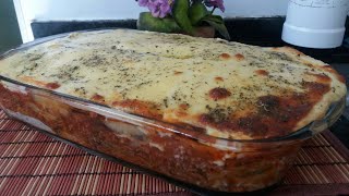 LASANHA DE BERINJELA A MILANESA DELICIOSA 🍆  RECEITINHAS COM AMOR [upl. by Ecitnirp175]