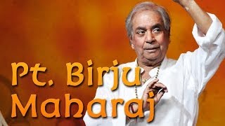 Pandit Birju Maharaj ji performing Kathak [upl. by Ute]