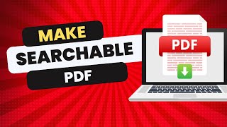 How to Make a PDF Searchable in 2024 [upl. by Bael]